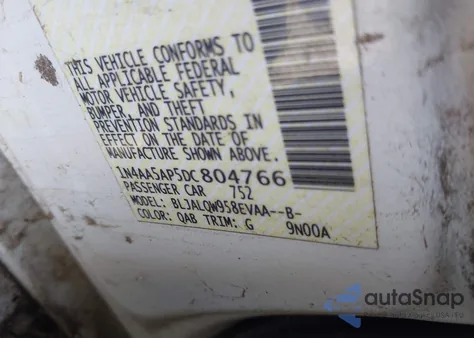 2013 Nissan Maxima 3.5 S from USA, damaged, VIN 1N4AA5AP5DC804766